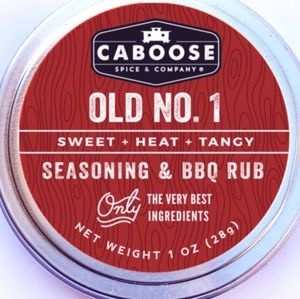Caboose Spice Rub - Old No.1 Sweet Heat Tangy